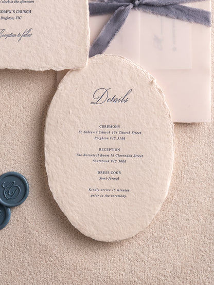 Vesta's Destination Wedding Invitation