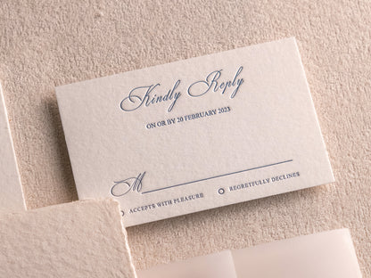 Vesta's Destination Wedding Invitation
