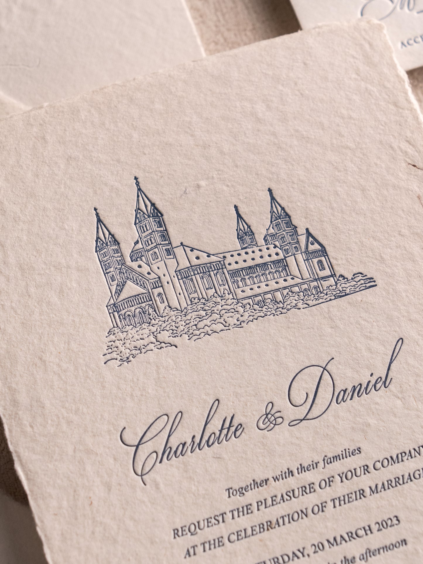 Vesta's Destination Wedding Invitation