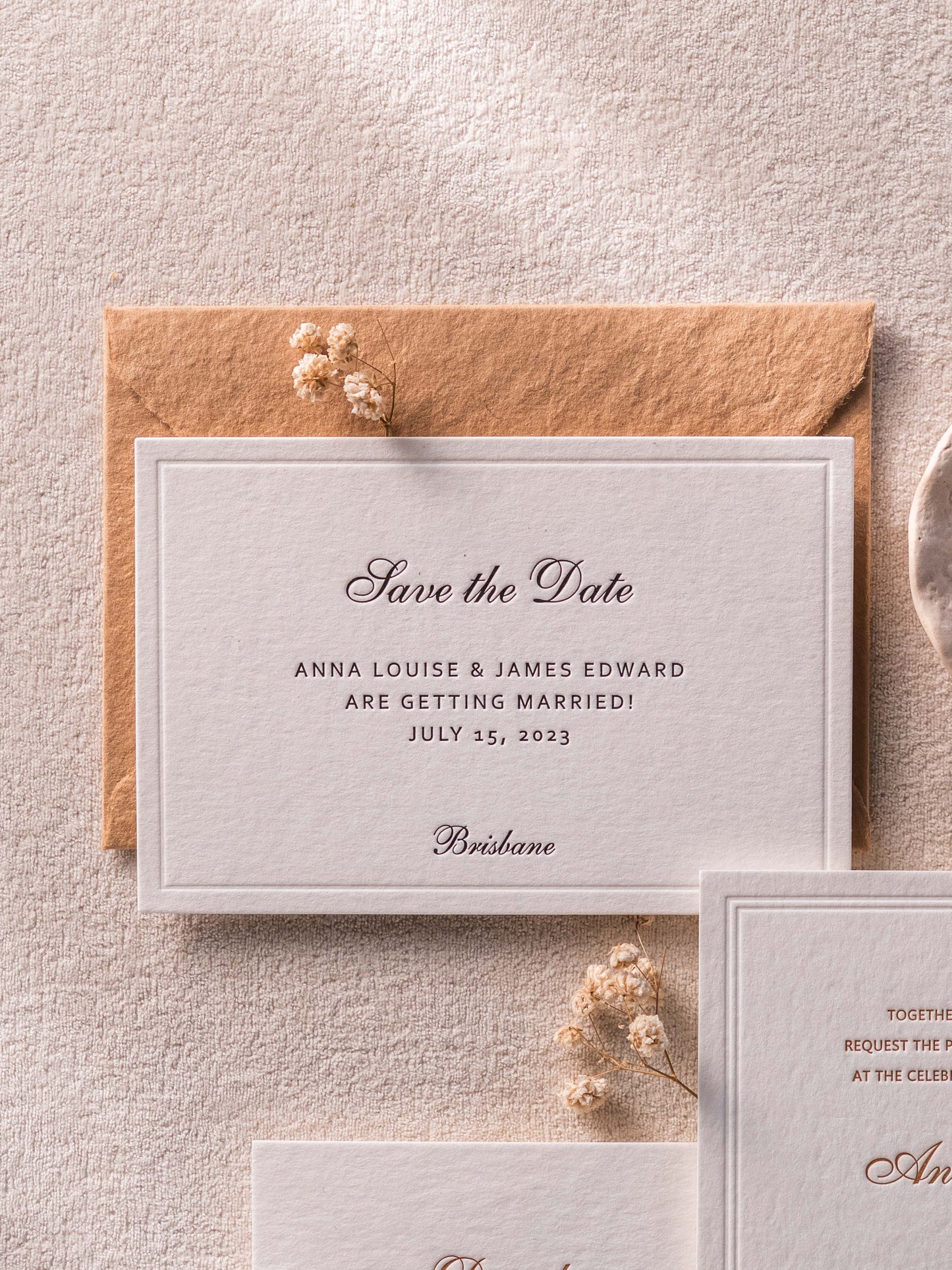 Hera’s Vow Classic Wedding Invitation