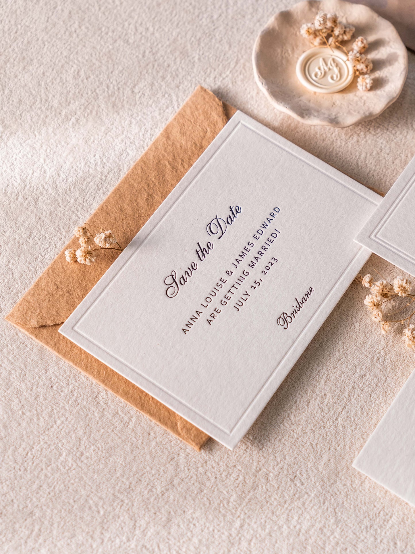 Hera’s Vow Classic Wedding Invitation