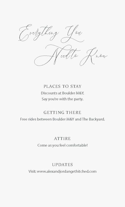 Rustic Wedding Invitation Suite