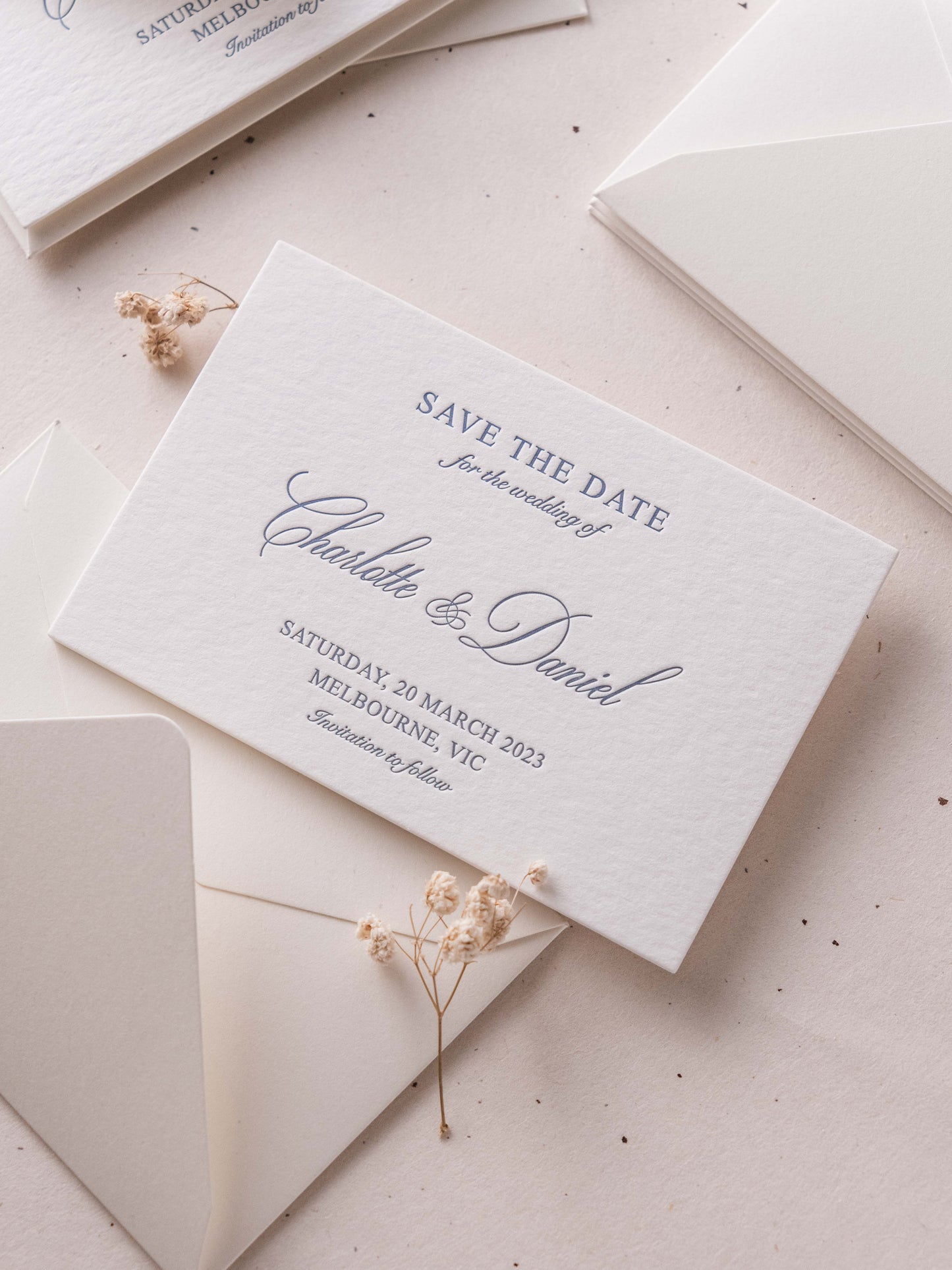 Save the Date- Gentle Script