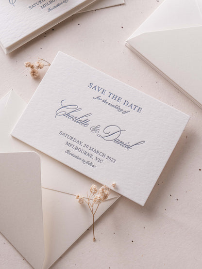 Save the Date- Gentle Script