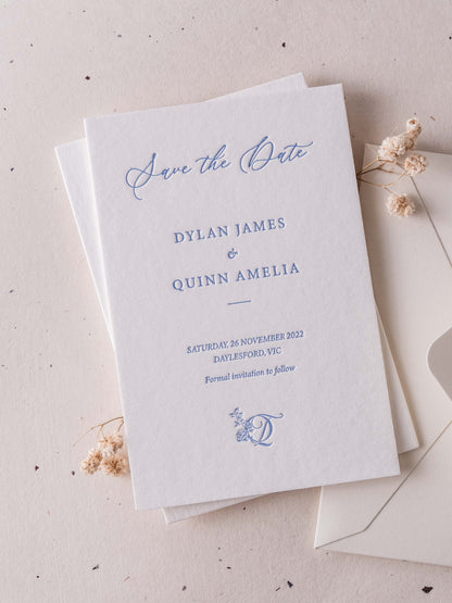 Save the Date- Soft Letter
