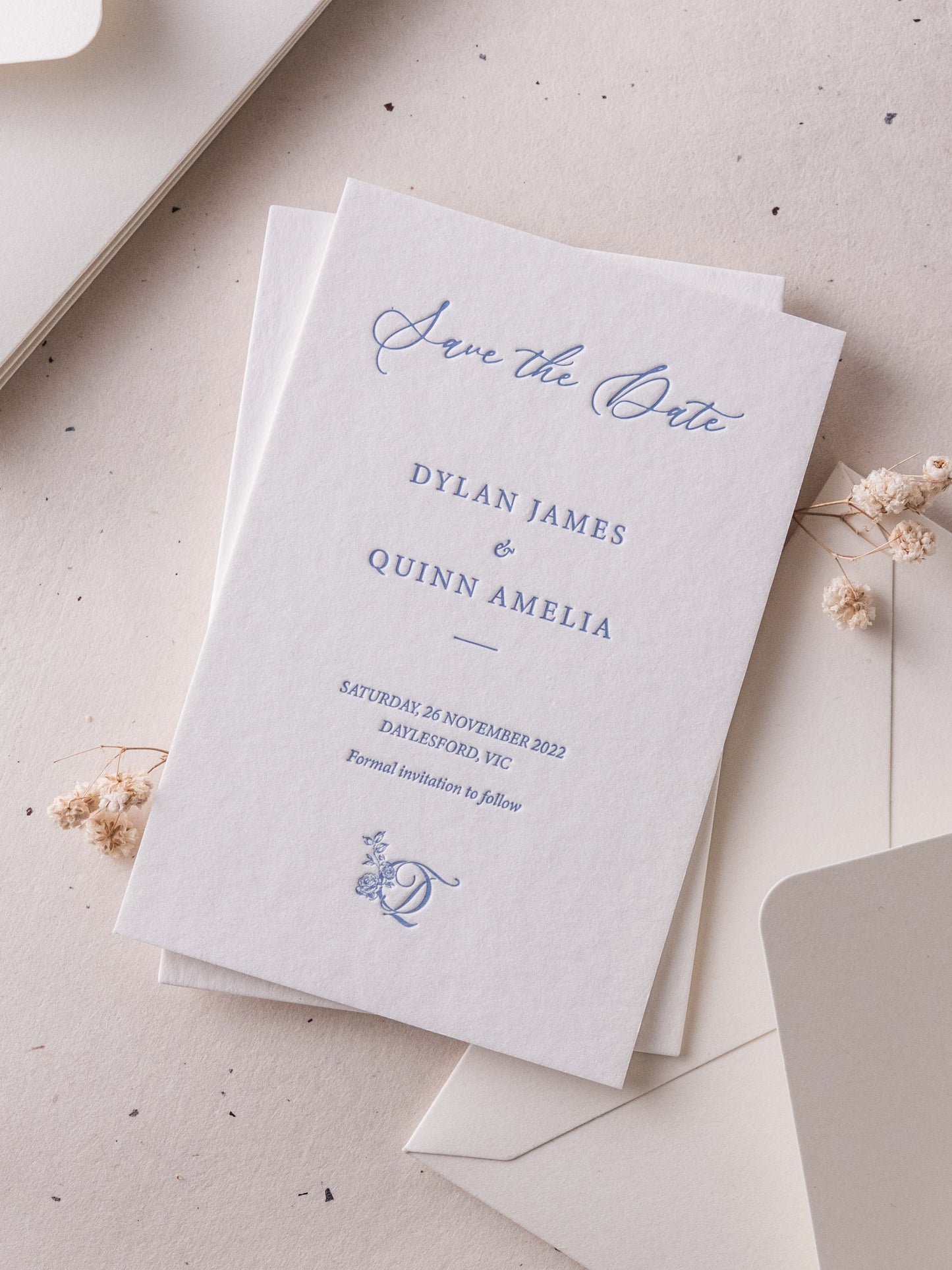 Save the Date- Soft Letter