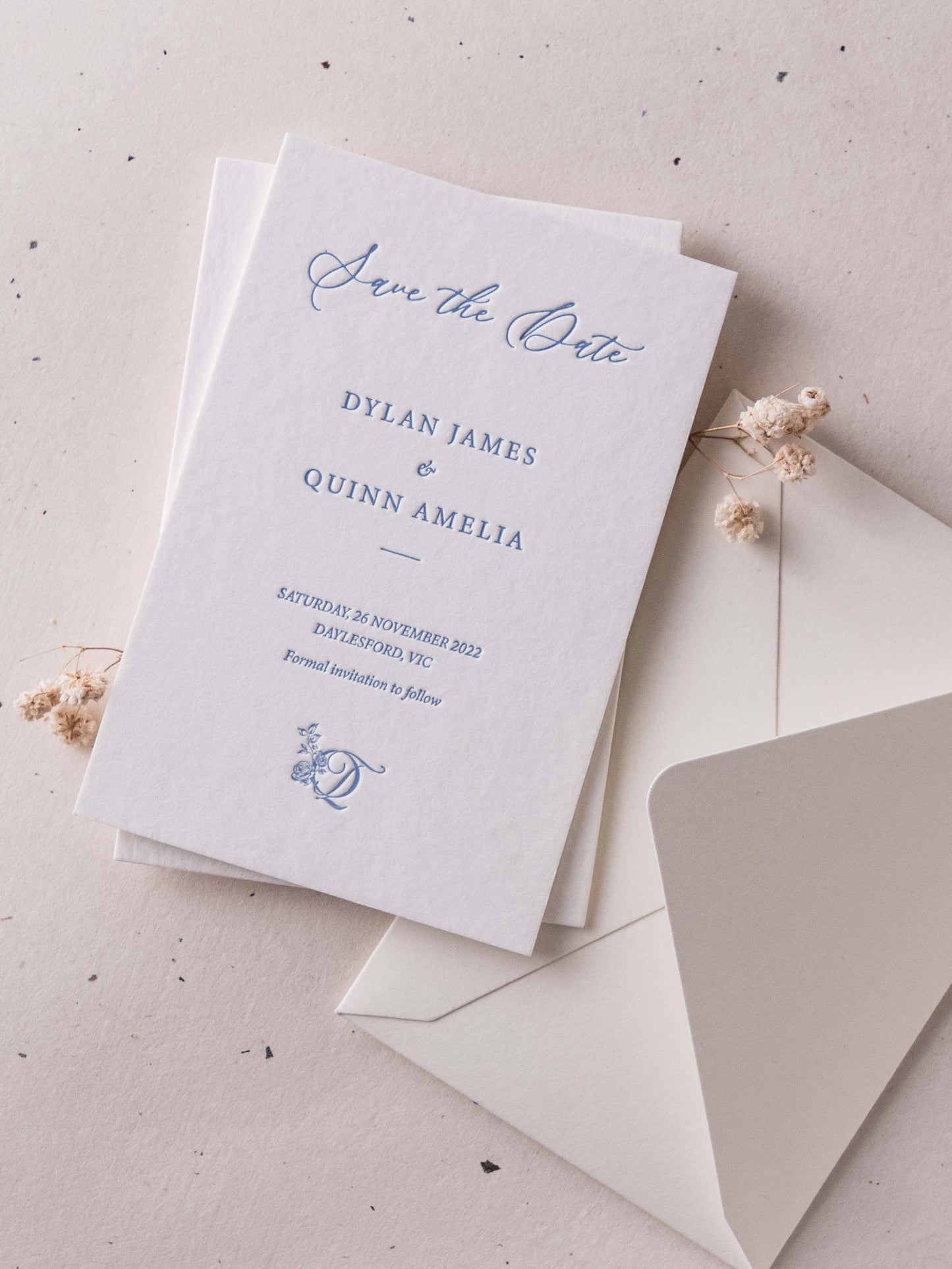 Save the Date- Soft Letter