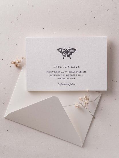 Save the Date- Butterfly