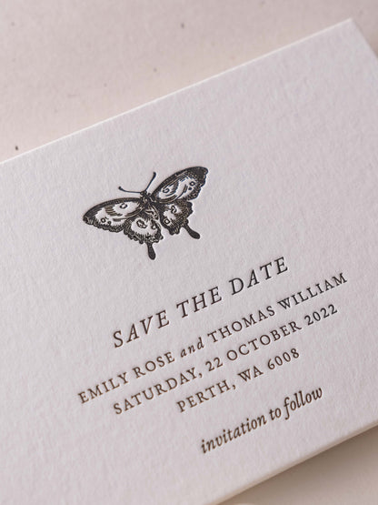 Save the Date- Butterfly