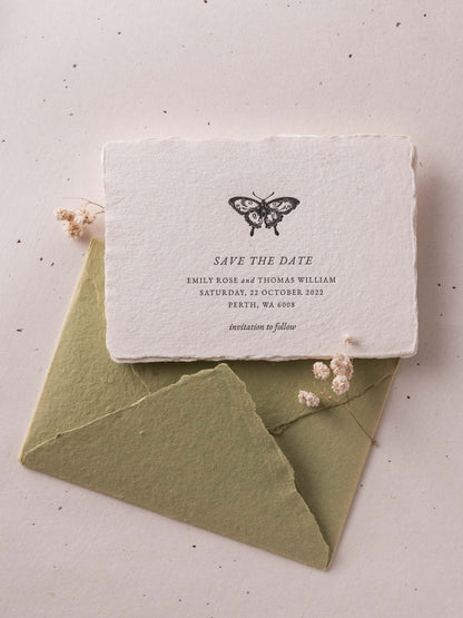 Save the Date- Butterfly