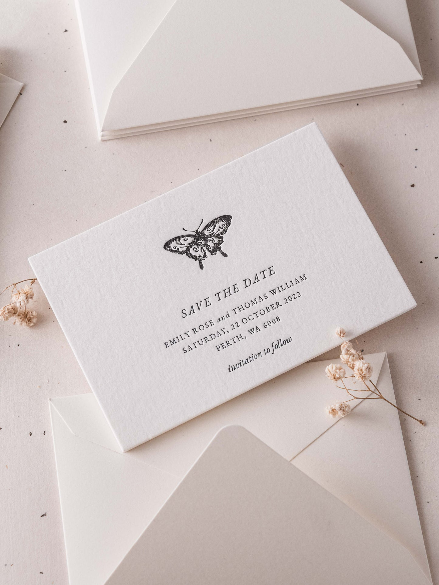 Save the Date- Butterfly