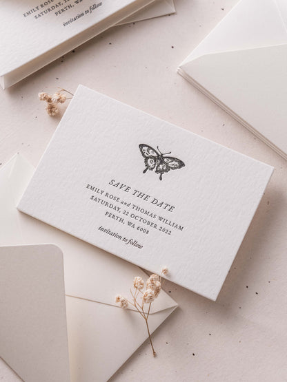 Save the Date- Butterfly