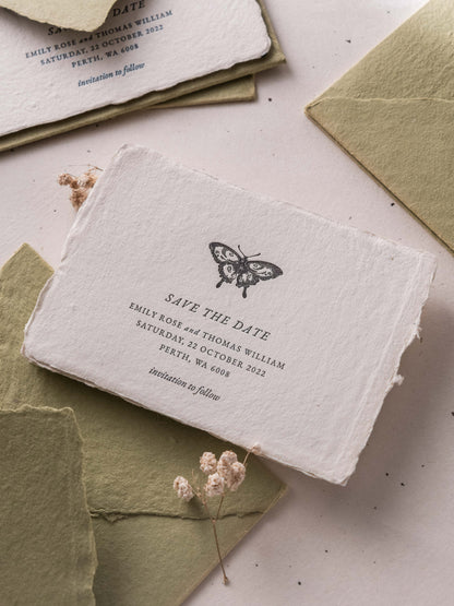 Save the Date- Butterfly